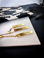 **TOP 20** TRIFECTA ⫸ MANTRA NECKLACE by DBL⫷