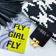 **50% OFF ** FLY GIRL FLY 🩷FOREVER -LOVE- YOURSELF ⫸ EARRINGS