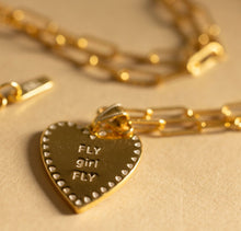 Load image into Gallery viewer, FLY girl FLY (FLY - Forever Love Yourself) ⫸ DBL MANTRA NECKLACE
