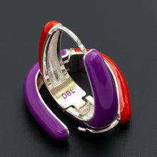 Load image into Gallery viewer, DOUBLE SIDED 🩷 MOOD BOOSTING 🩷HOOPS🌈 (4 COLORS COMBOS)
