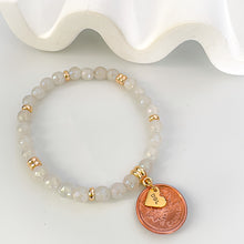 Load image into Gallery viewer, THE LUCKY PENNY •Opal Moonstone Bracelet
