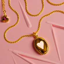 Load image into Gallery viewer, PEARL OVAL🖤 MANTRA NECKLACE
