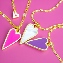 Load image into Gallery viewer, HAPPY HEARTS 🖤DOUBLE SIDED💕GOLD
