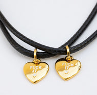 ••presale•• FUCK IT 🖤YOU DO YOU 🖤MANTRA NECKLACE