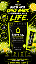 Load image into Gallery viewer, ••SOLD OUT•• LIVE IT UP LEMON LIME 🍋‍🟩🍋 ELECTROLYTES by: HAPPY H2O
