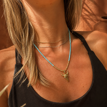 Load image into Gallery viewer, ••NEW•• TURQUOISE SKULL NECKLACE
