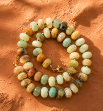 Load image into Gallery viewer, ••NEW•• AMAZONITE  BEADED CHAIN 🐚
