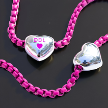 Load image into Gallery viewer, ••SILVER•• ELECTRIC LOVE 🖤NECKLACE
