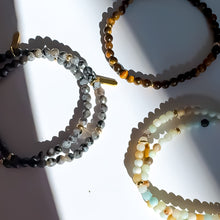 Load image into Gallery viewer, ••NEW••YOUR A GEM 💎   Gemstone Layering Bracelets **( 5 COLORS) **
