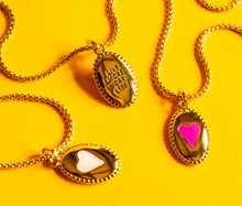 Load image into Gallery viewer, •coming soon • SCREW WHAT THEY THINK 🖤 DBL MANTRA 🖤necklace
