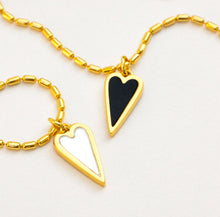 Load image into Gallery viewer, ••presale••2 in 1 🩷MINI🩷HEART💛NECKLACE
