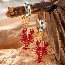 Load image into Gallery viewer, ••NEW•• CATCH OF THE DAY 🦞LOBSTER HOOPS
