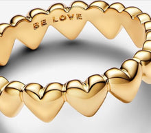 Load image into Gallery viewer, **NEW** BE LOVE 🖤LINKED HEART RINGS
