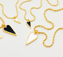 Load image into Gallery viewer, ••presale••2 in 1 🩷MINI🩷HEART💛NECKLACE
