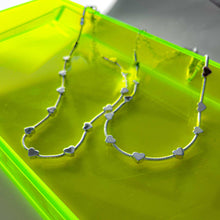 Load image into Gallery viewer, LINKS OF LOVE 🖤HEART CHAIN 🖤(SILVER &amp; GOLD)
