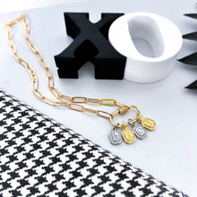 Load image into Gallery viewer, **TOP 10** BUILD YOUR  LOVE  STORY⫸NECKLACE -GOLD🖤
