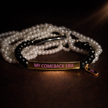 Load image into Gallery viewer, ••NEW••MY COMEBACK ERA🖤Mindset Mantra Bracelet
