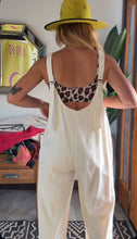 Load image into Gallery viewer, KRISTAS CLOSET🩷 WHITE FREE PEOPLE- Inspired overalls (xs/s)
