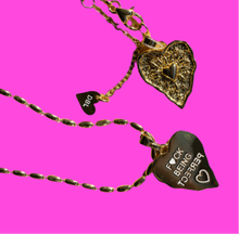 Load image into Gallery viewer, F🖤CK BEING PERFECT ⫸ DBL MANTRA NECKLACE
