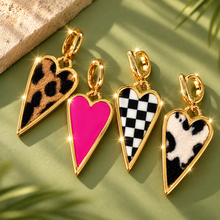 Load image into Gallery viewer, ••NEW•• TURQOISE &amp; WILD CHILD ANIMAL PRINT ⚡️NECKLACE

