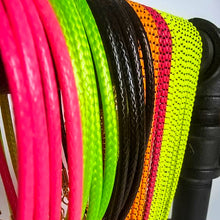Load image into Gallery viewer, MOOD BOOSTING 🌈CORD ANKLETS 🩷💚💜
