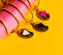 Load image into Gallery viewer, YOUR EPIC PINK 🩷 HEART 🩷 DBL Double Sided  Necklace
