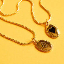 Load image into Gallery viewer, LIVE MORE 🖤WORRY LESS 🖤MANTRA NECKLACE
