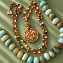 Load image into Gallery viewer, ••NEW•• ** rustic copper ** PENNY LOCKET ✨ NECKLACE
