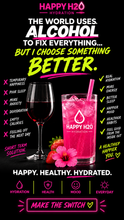 Load image into Gallery viewer, ••NEW•• BLOOD ORANGE CITRUS 🍊 ELECTROLYTES BY: HAPPY H2O
