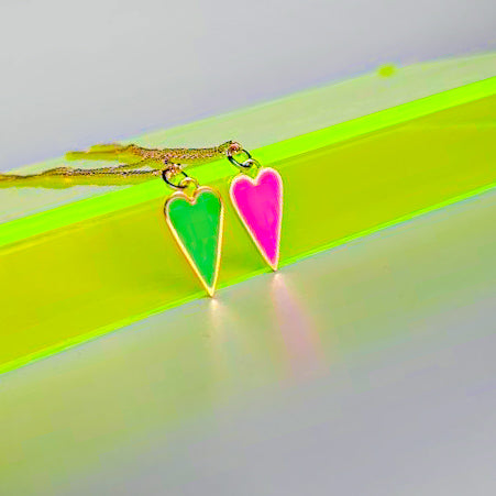 GOLD 🌈HAPPY HEARTS 💖 DOUBLE SIDED 🌈 2 COLORS IN 1