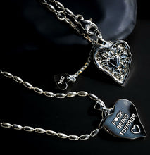 Load image into Gallery viewer, F ♥ CK BEING PERFECT ♥ MANTRA NECKLACE🖤(SILVER &amp; GOLD)
