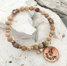 Load image into Gallery viewer, LUCKY PENNY GEMSTONE 💎 BRACLETES by: DBL
