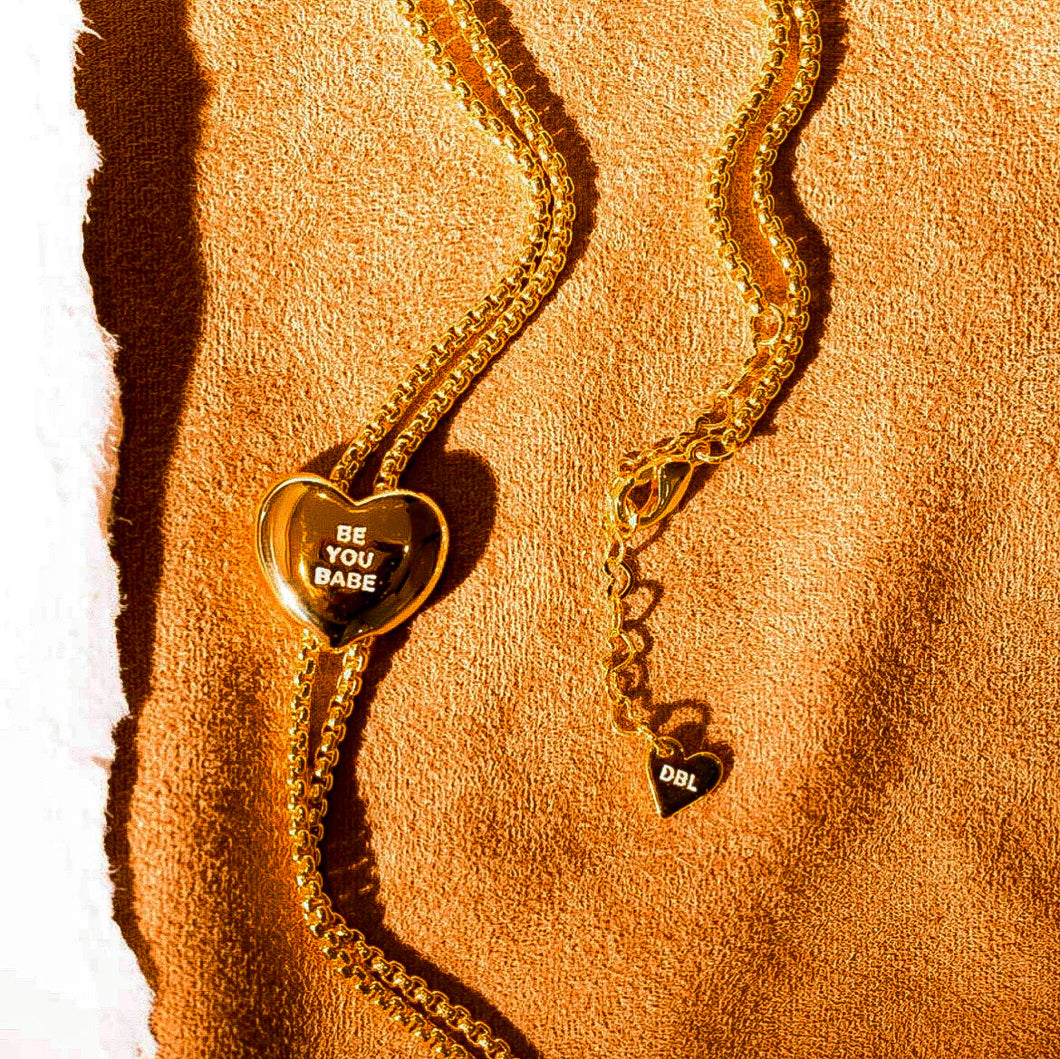 BOLO🖤BE YOU BABE 🖤 NECKLACE