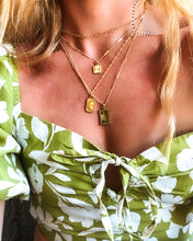 Load image into Gallery viewer, **NEW** SHINE BRIGHT BABE - SUN - ☼ MANTRA NECKLACE ☼
