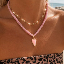 Load image into Gallery viewer, ••NEW•• GOLD HEART LINK CHOKER•• NECKLACE &amp; ANKLET
