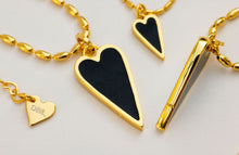 Load image into Gallery viewer, ••presale••2 in 1 🩷MINI🩷HEART💛NECKLACE
