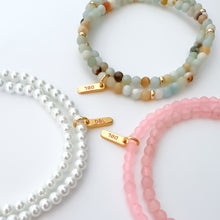 Load image into Gallery viewer, ••NEW••YOUR A GEM 💎   Gemstone Layering Bracelets **( 5 COLORS) **
