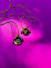 Load image into Gallery viewer, 2 in 1 ❤️ SPINNING❤️CLARITY COIN NECKLACE

