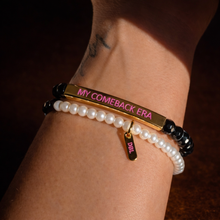 Load image into Gallery viewer, ••NEW••MY COMEBACK ERA🖤Mindset Mantra Bracelet
