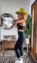 Load image into Gallery viewer, KRISTAS CLOSET 🩷 FREE PEOPLE BLACK JUMP SUIT (SMALL)
