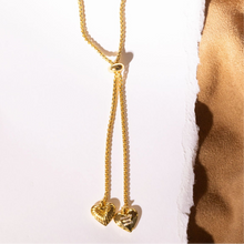 Load image into Gallery viewer, ••NEW•• DBL ⫸ FOLLOW YOUR HEART ⫸ BOLO Necklace
