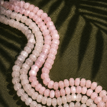 Load image into Gallery viewer, ••NEW•• ROSE QUARTZ CRYSTAL COOL GIRL✨NECKLACE
