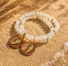 Load image into Gallery viewer, **NEW** PENNIES FROM HEAVEN 🪽•Angelic Moonstone Bracelet
