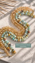 Load image into Gallery viewer, ••NEW•• YELLOW CITRINE ✨COOL GIRL GEMSTONE NECKLACE
