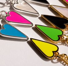 Load image into Gallery viewer, 2 in 1 🩷COLORFUL HEARTS 🩷DOUBLE SIDED 🩷SILVER
