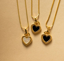 Load image into Gallery viewer, **20% OFF **DBL DOUBLE SIDED  ⫸ HEART NECKLACE
