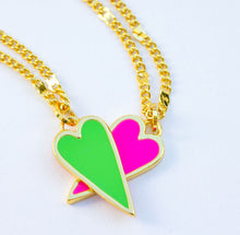 Load image into Gallery viewer, HAPPY HEART♥ NECKLACE ♥ GOLD
