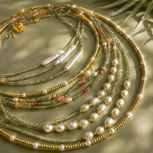 Load image into Gallery viewer, ••NEW•• GOOD ENERGY ✨ GEMSTONE &amp; PEARL ✨  NECKLACES
