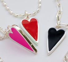 Load image into Gallery viewer, ••presale••2 in 1🩷COLORFUL HEARTS 🩷DOUBLE SIDED(silver)
