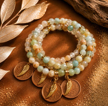Load image into Gallery viewer, **NEW**  PENNIES FROM HEAVEN 🪽 OCEAN AMAZONITE
